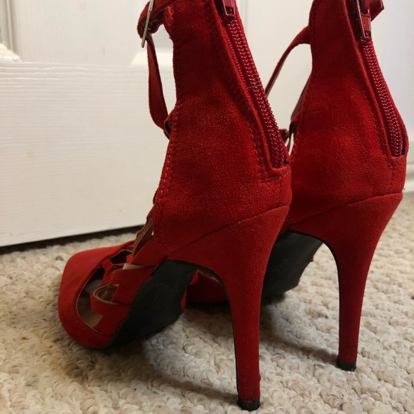 Red Heels Shoes - Picture 4 of 4